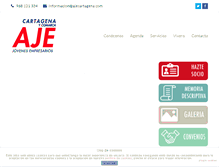 Tablet Screenshot of ajecartagena.com